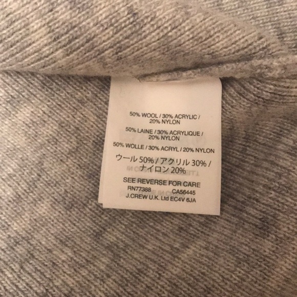 J Crew heather gray sweater blazer - Picture 3 of 5